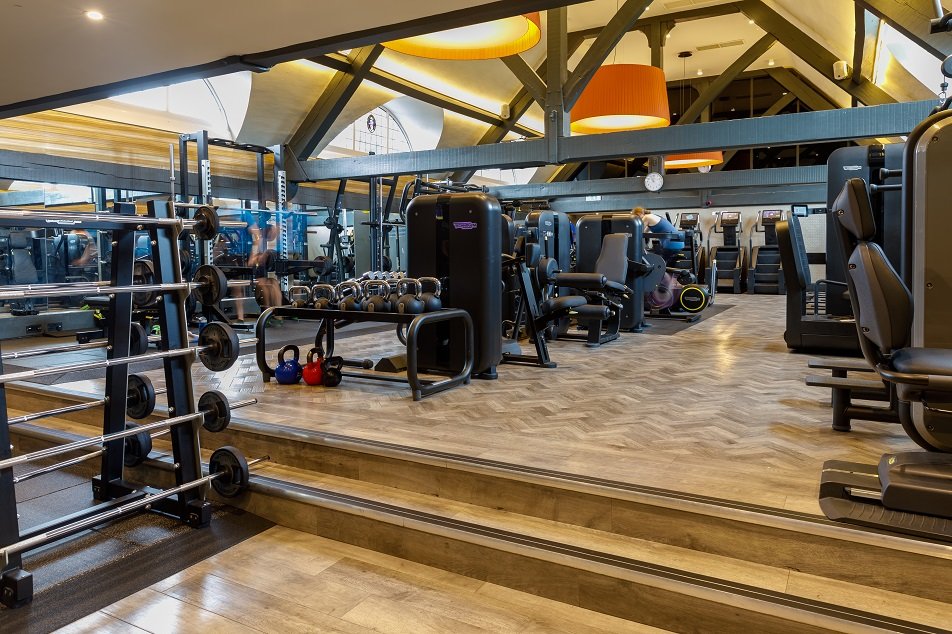 Gym area at St George's Hill Lawn Tennis Club Surrey