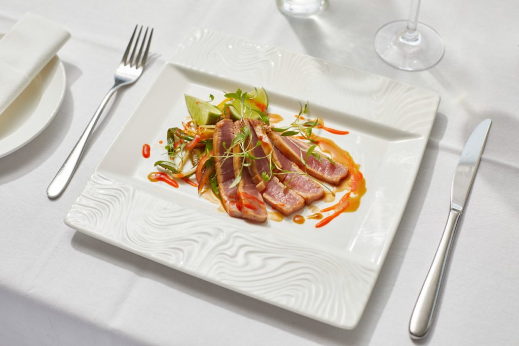 Fine dining at St George's Hill Lawn Tennis Club