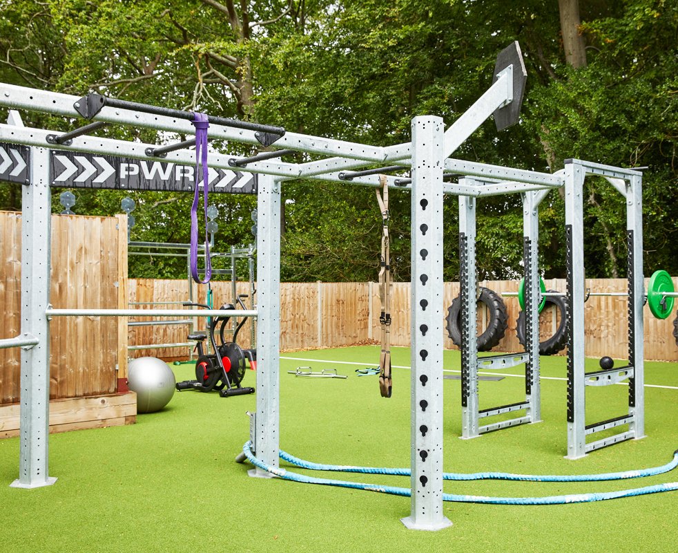 Outdoor gym Weybridge