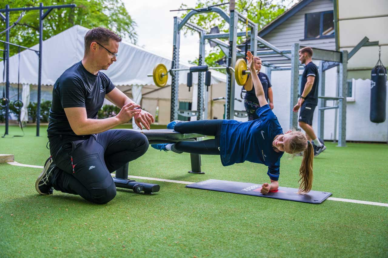Physio at St George's Hill Lawn Tennis Club Surrey