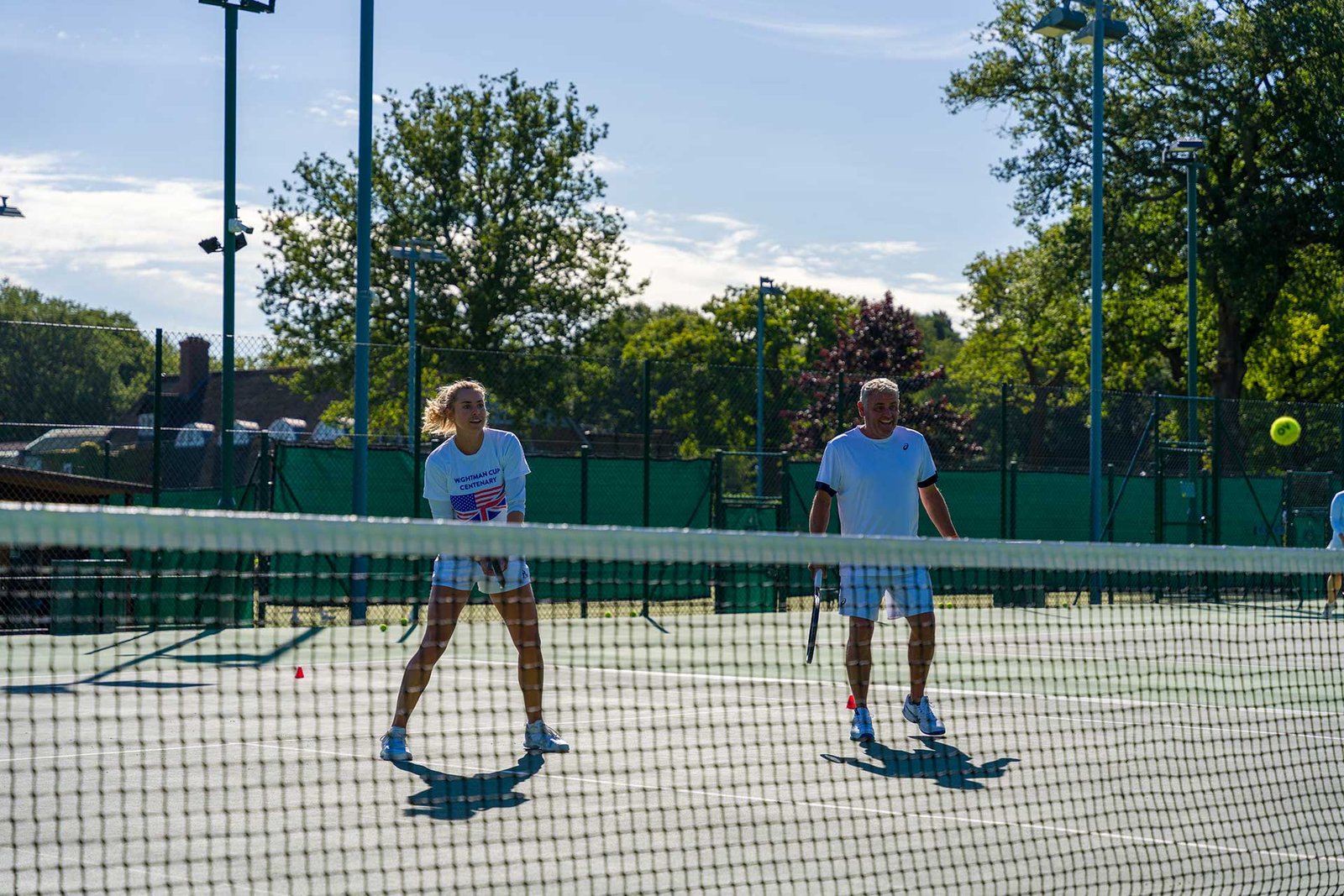 Tennis lessons at St George's Hill Lawn Tennis Club Surrey