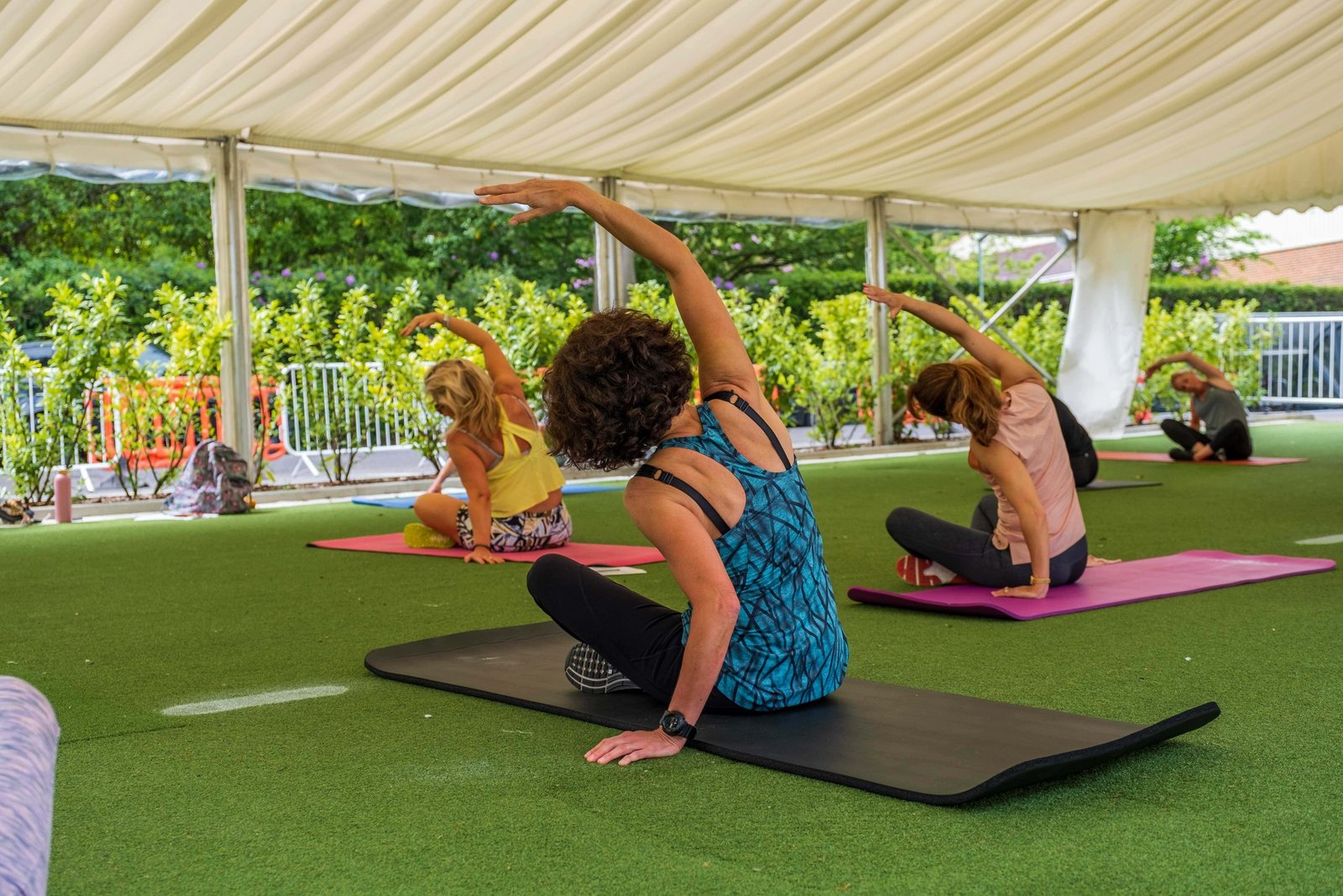 Pilates at St George's Hill Lawn Tennis Club Surrey